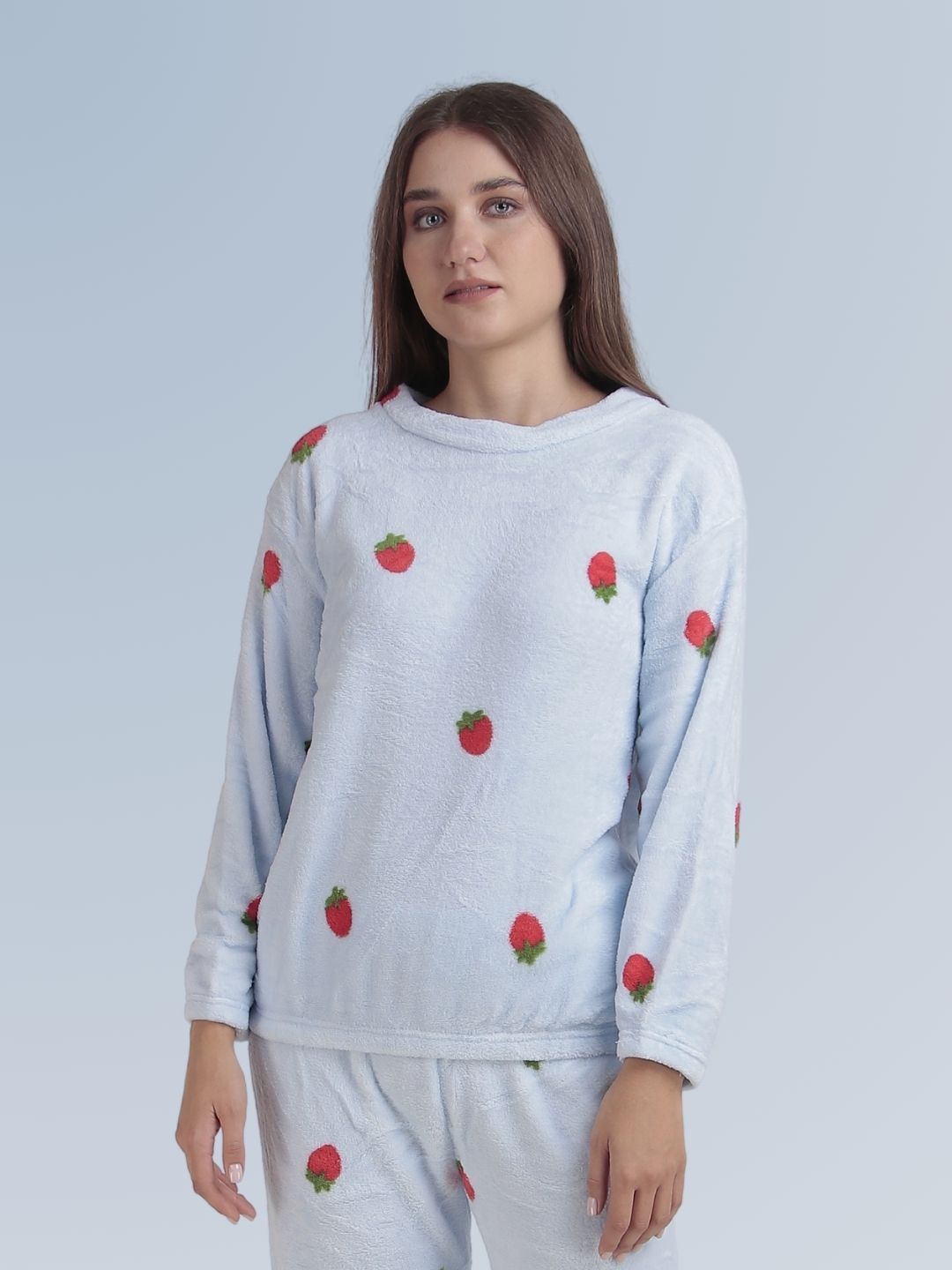 Berry Cute: Baby Blue Nightsuit