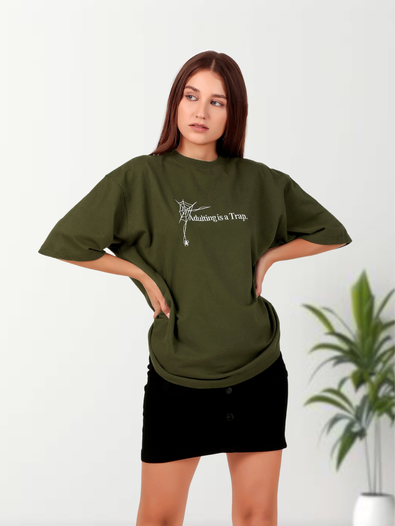 ADULTING IS A TRAP TEE (WOMEN)