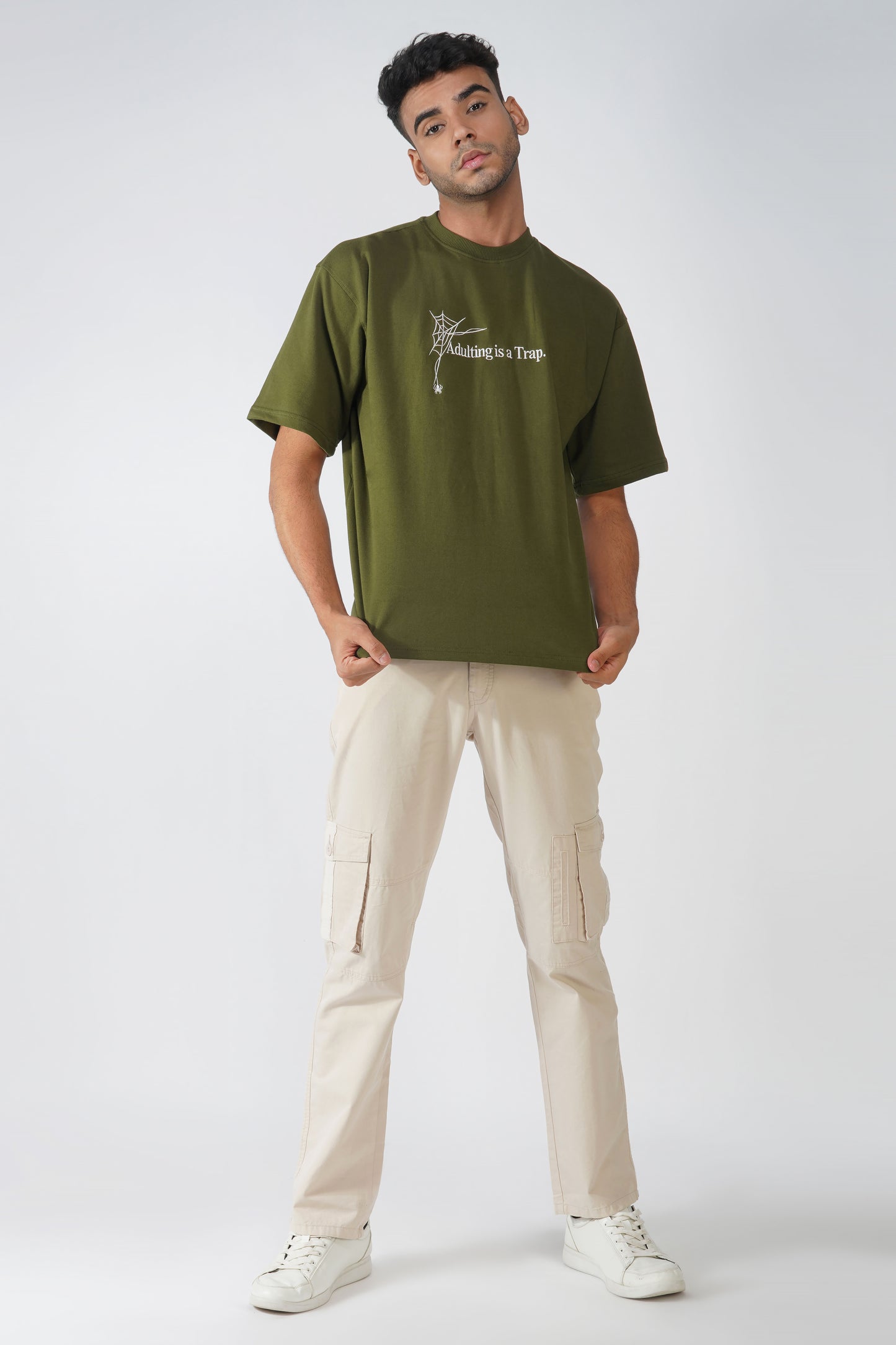 ADULTING IS A TRAP TEE (MEN)