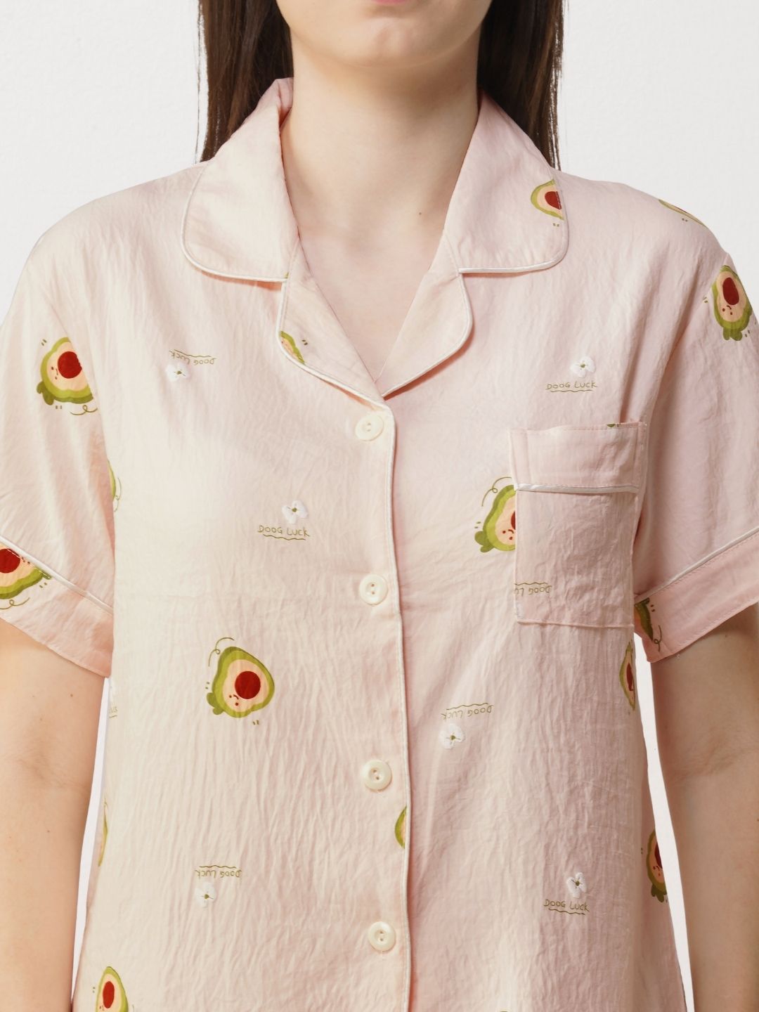 Pink Avacado Nightsuit