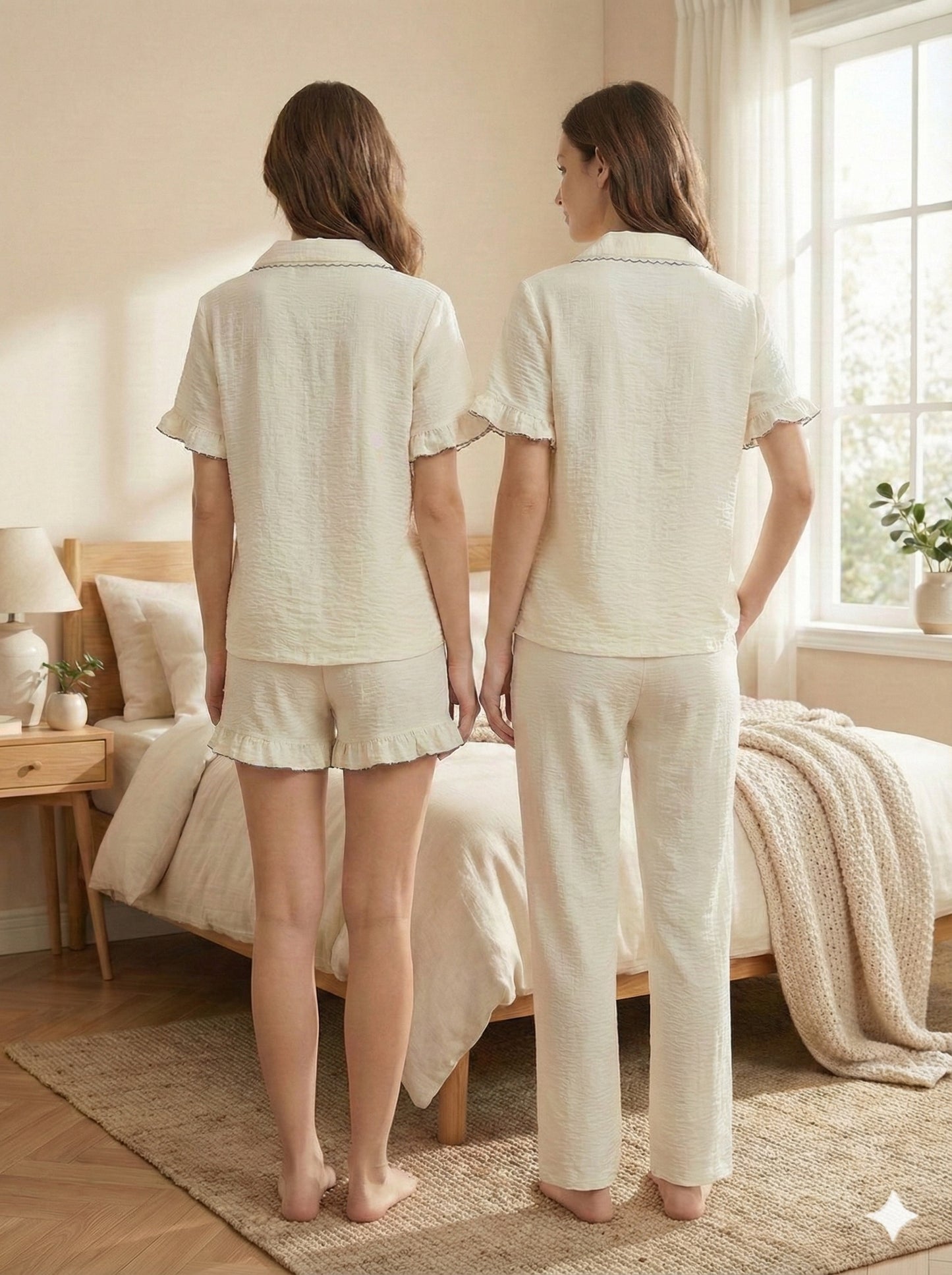 Frozen Hug Padded Nightsuit Set (3PCS)