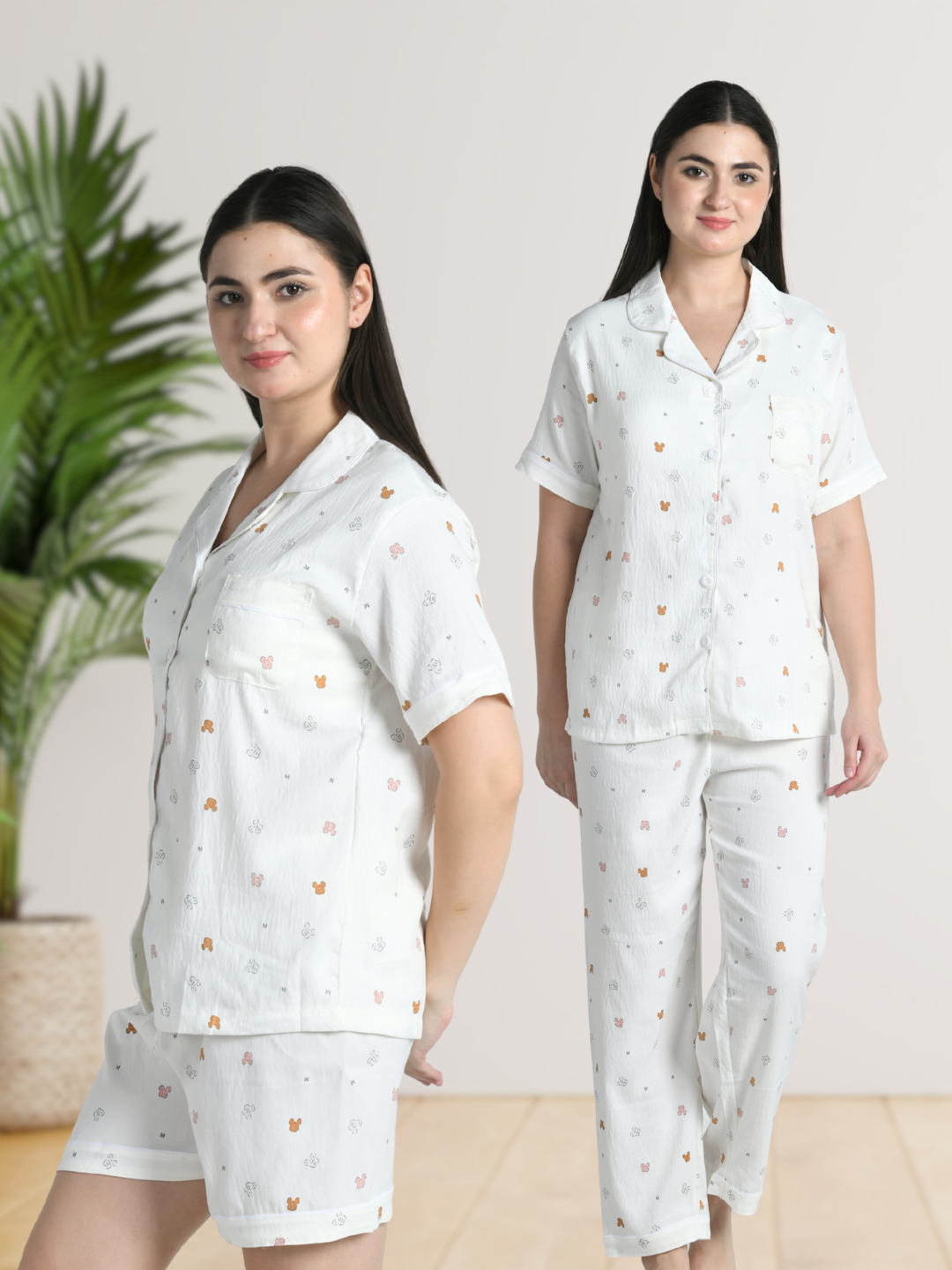 Teddy Pop Padded Nightsuit (3 Pc Set)