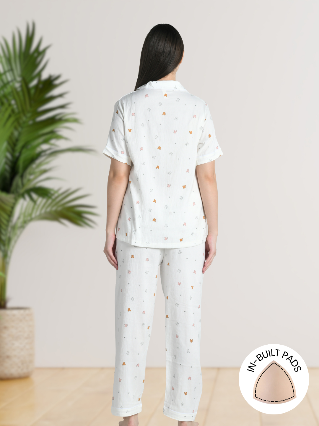Teddy Pop Padded Nightsuit (3 Pc Set)