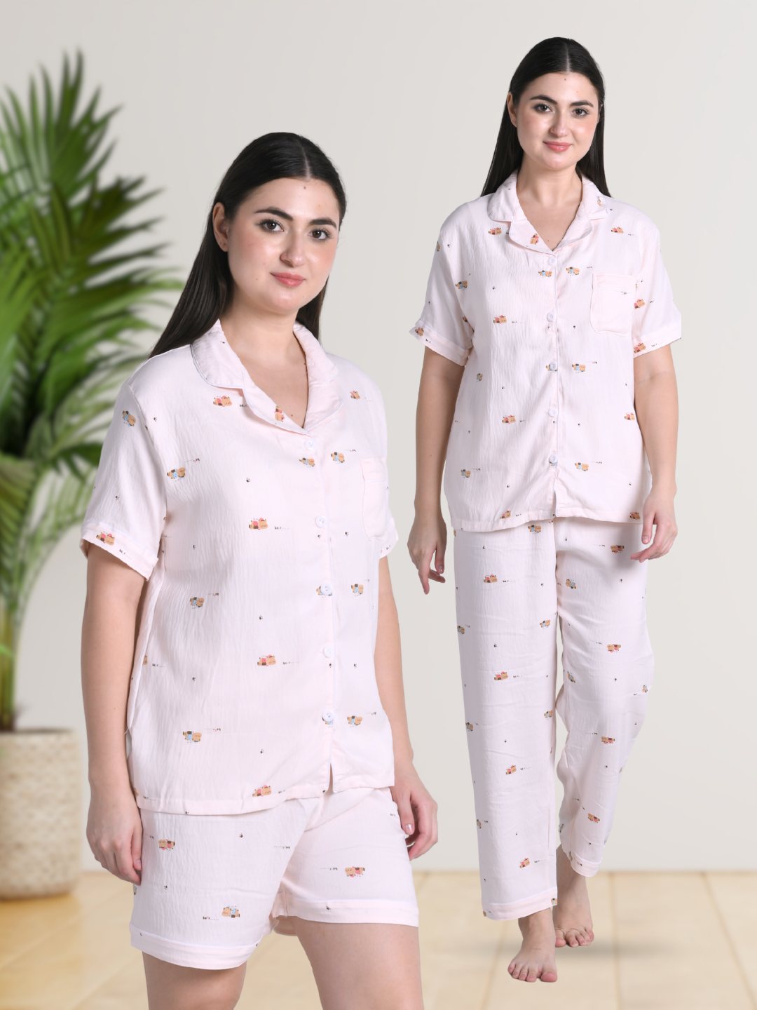 Little Sleeper Padded Nightsuit (3 Pc Set)
