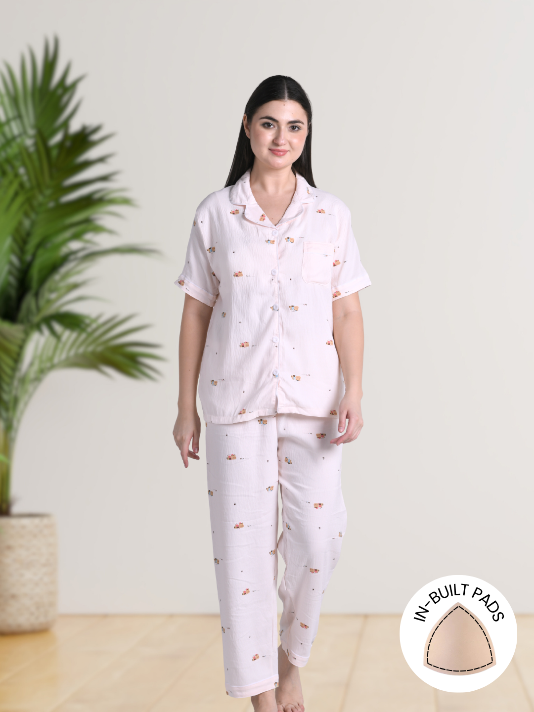 Little Sleeper Padded Nightsuit (3 Pc Set)