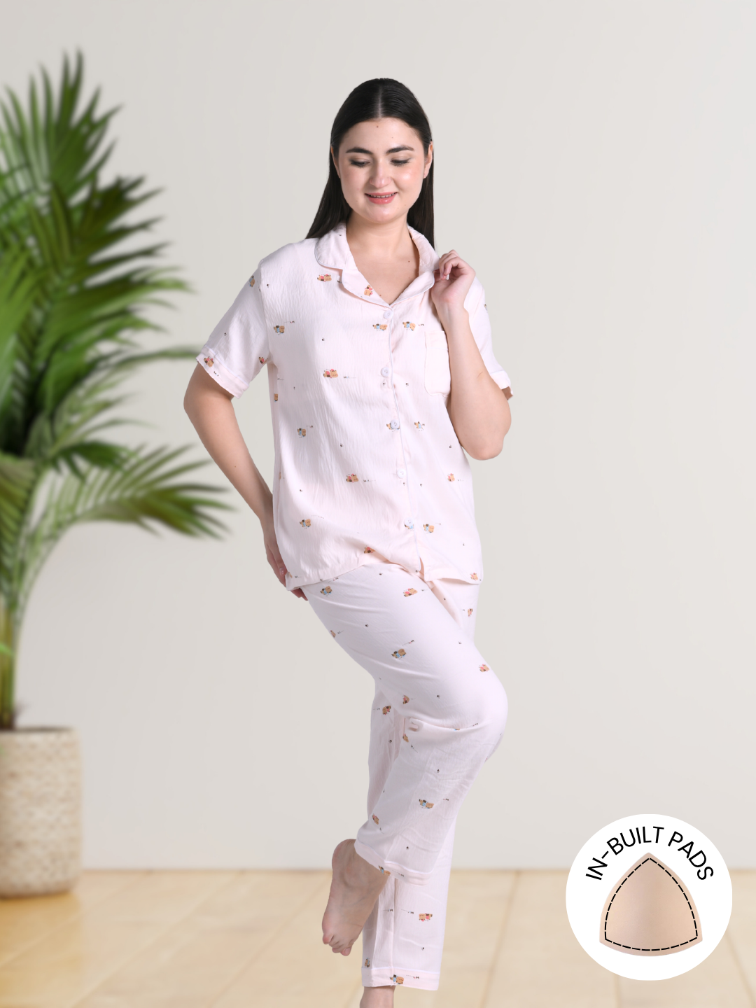 Little Sleeper Padded Nightsuit (3 Pc Set)