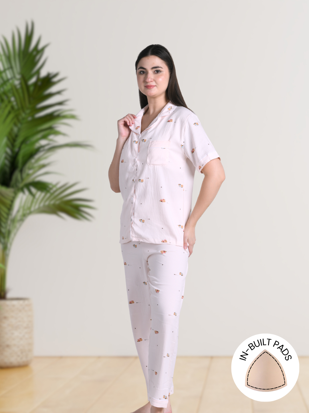 Little Sleeper Padded Nightsuit (3 Pc Set)