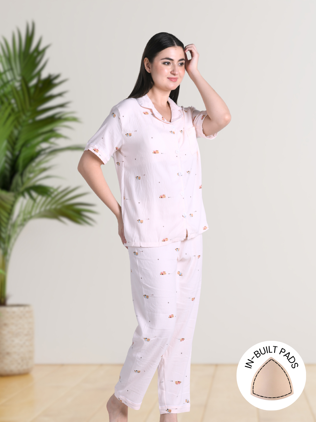 Little Sleeper Padded Nightsuit (3 Pc Set)