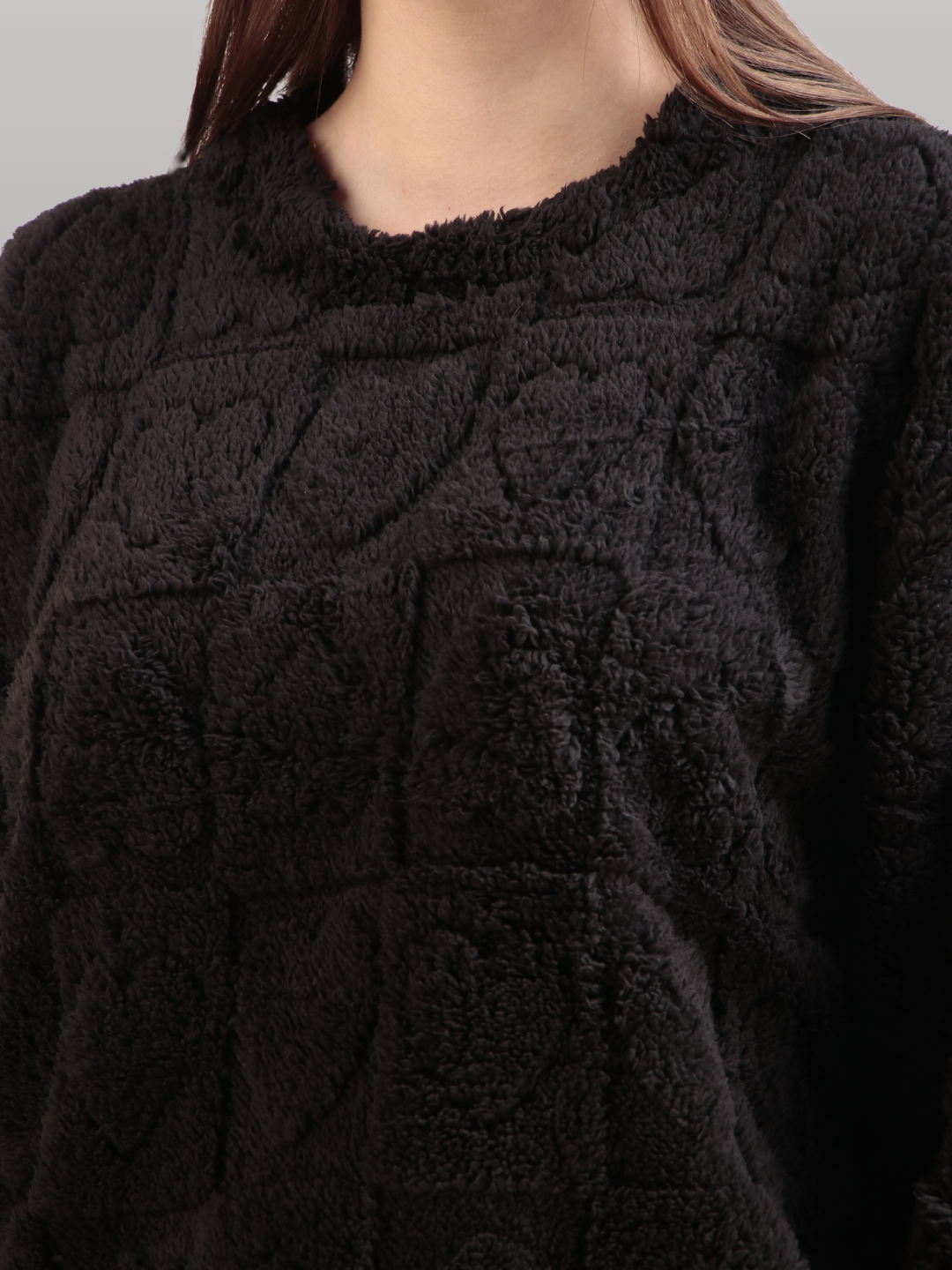 Black Dreamy Hearts Nightsuit