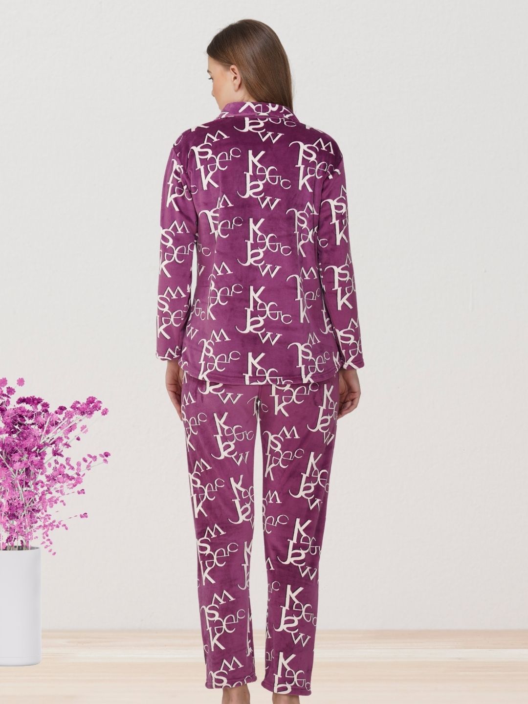 Plum Dreamy Nightsuit
