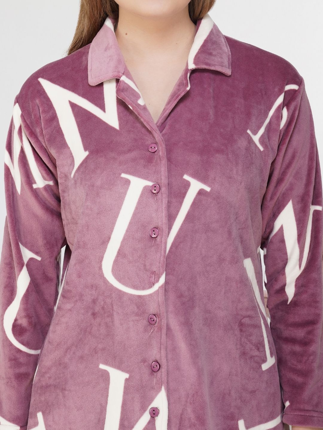 Blush Script Nightsuit