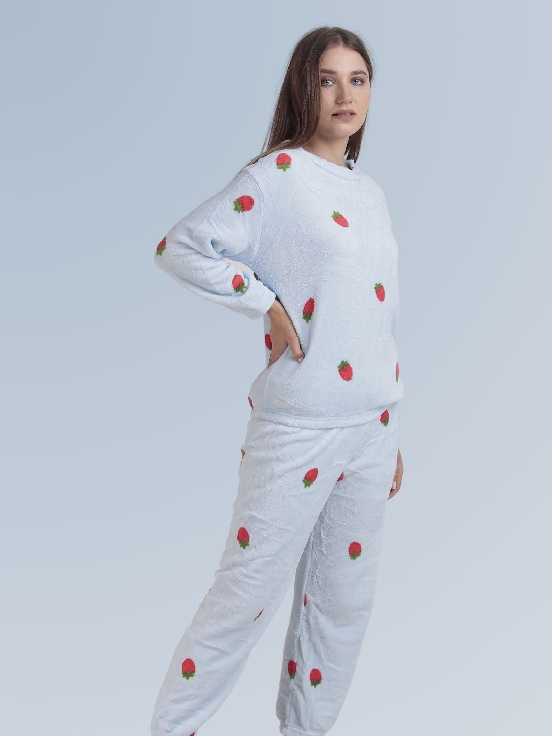 Berry Cute: Baby Blue Nightsuit