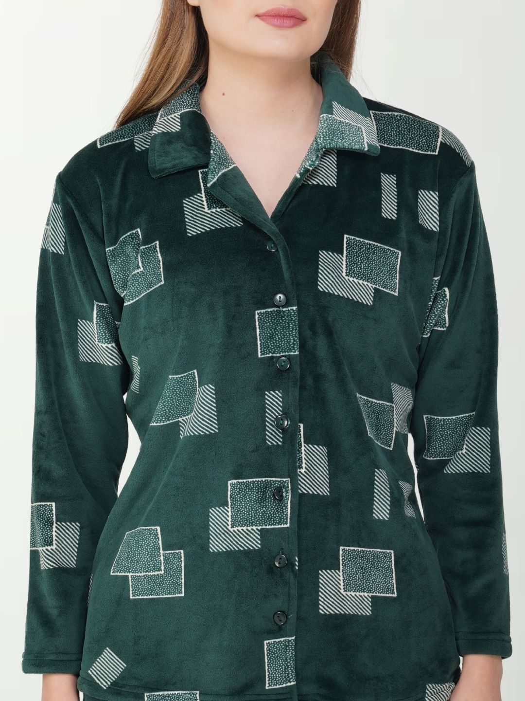 Chic Green Nightsuit