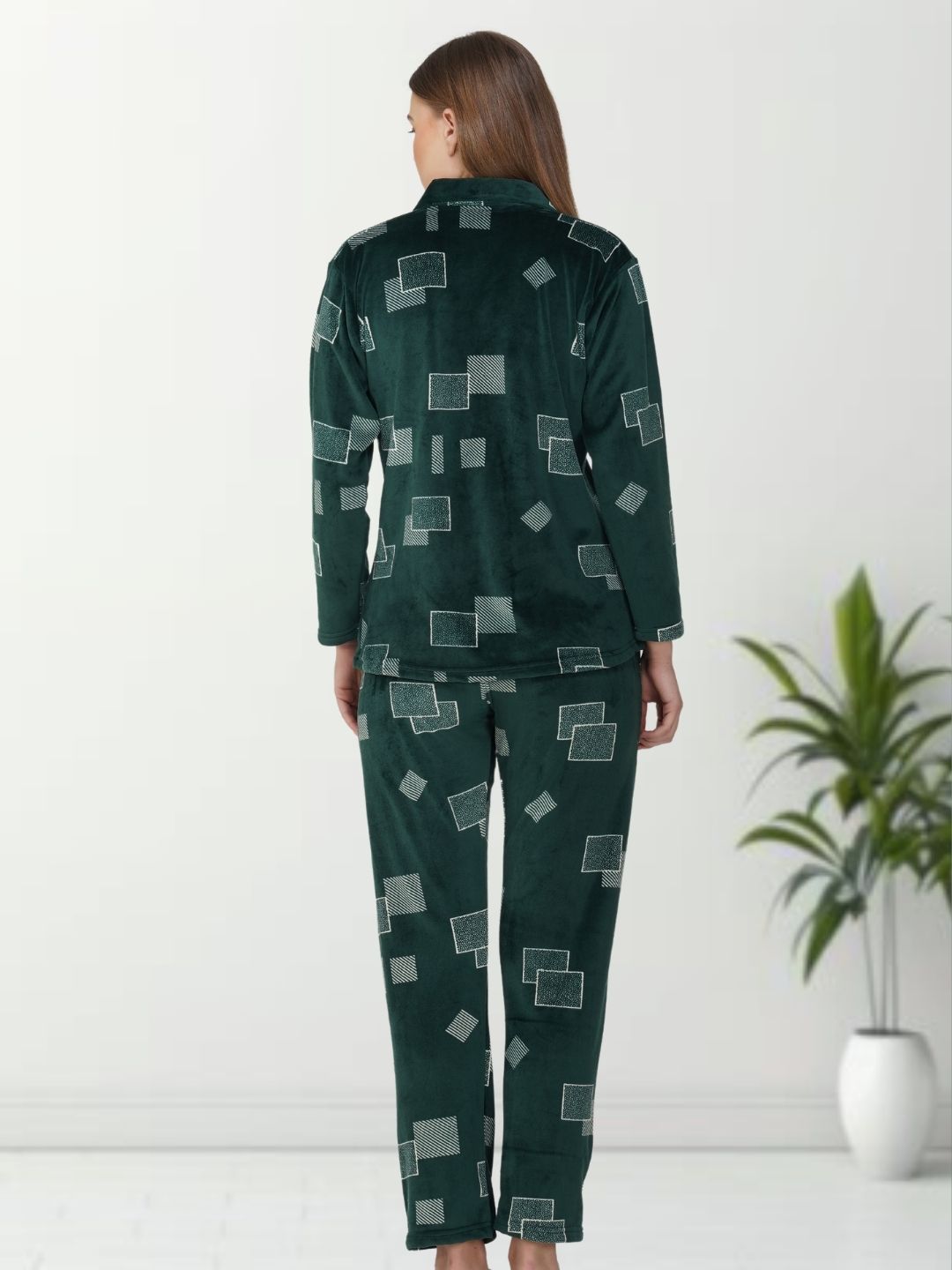 Chic Green Nightsuit