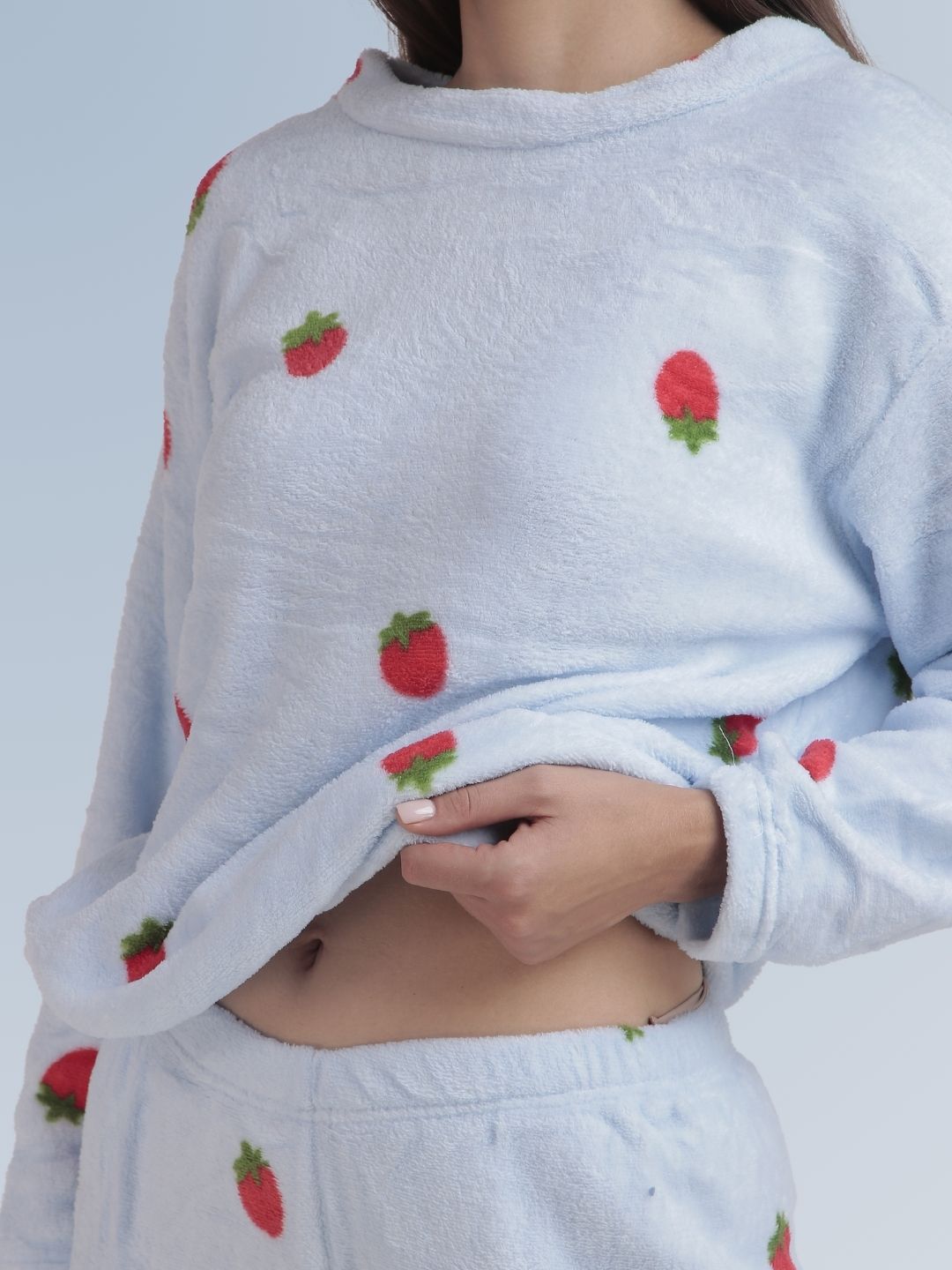 Berry Cute: Baby Blue Nightsuit