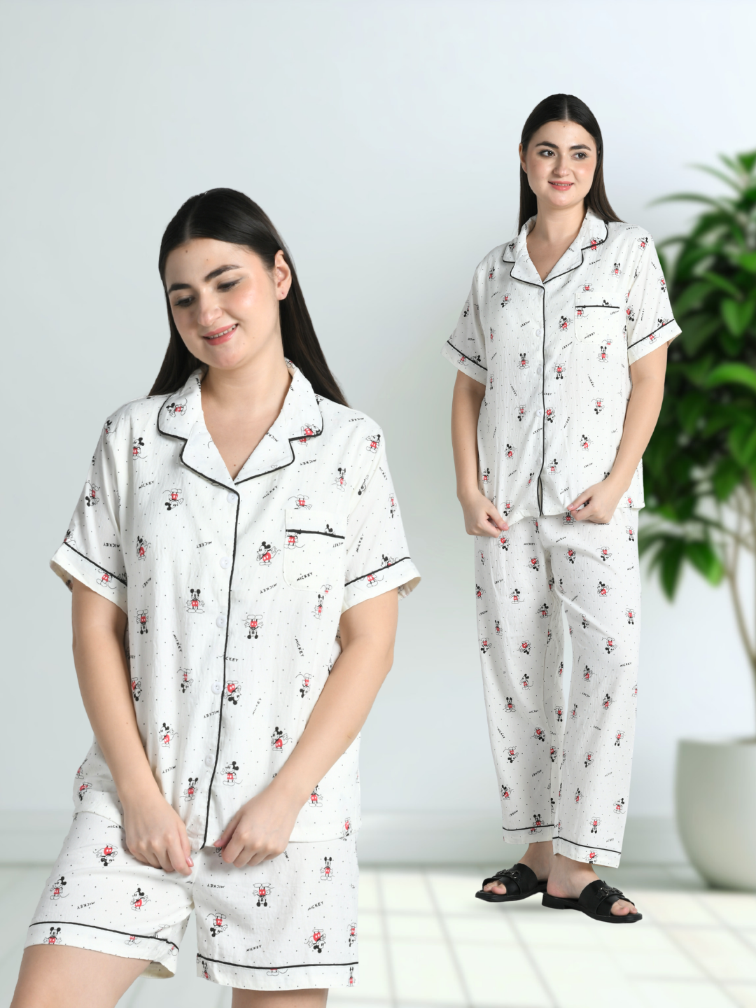 Mickey Magic Padded Nightsuit (3 Pc Set)