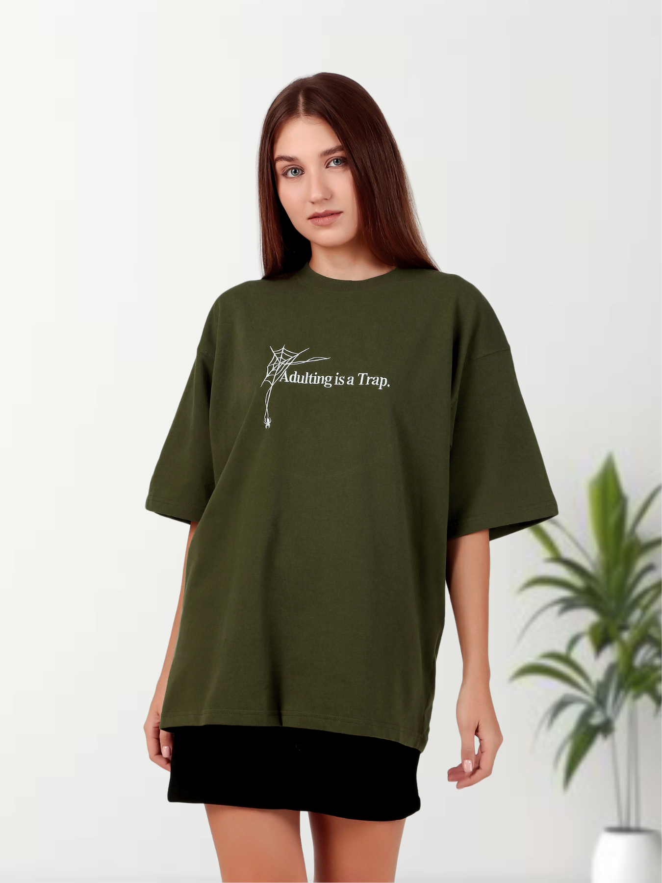 ADULTING IS A TRAP TEE (WOMEN)