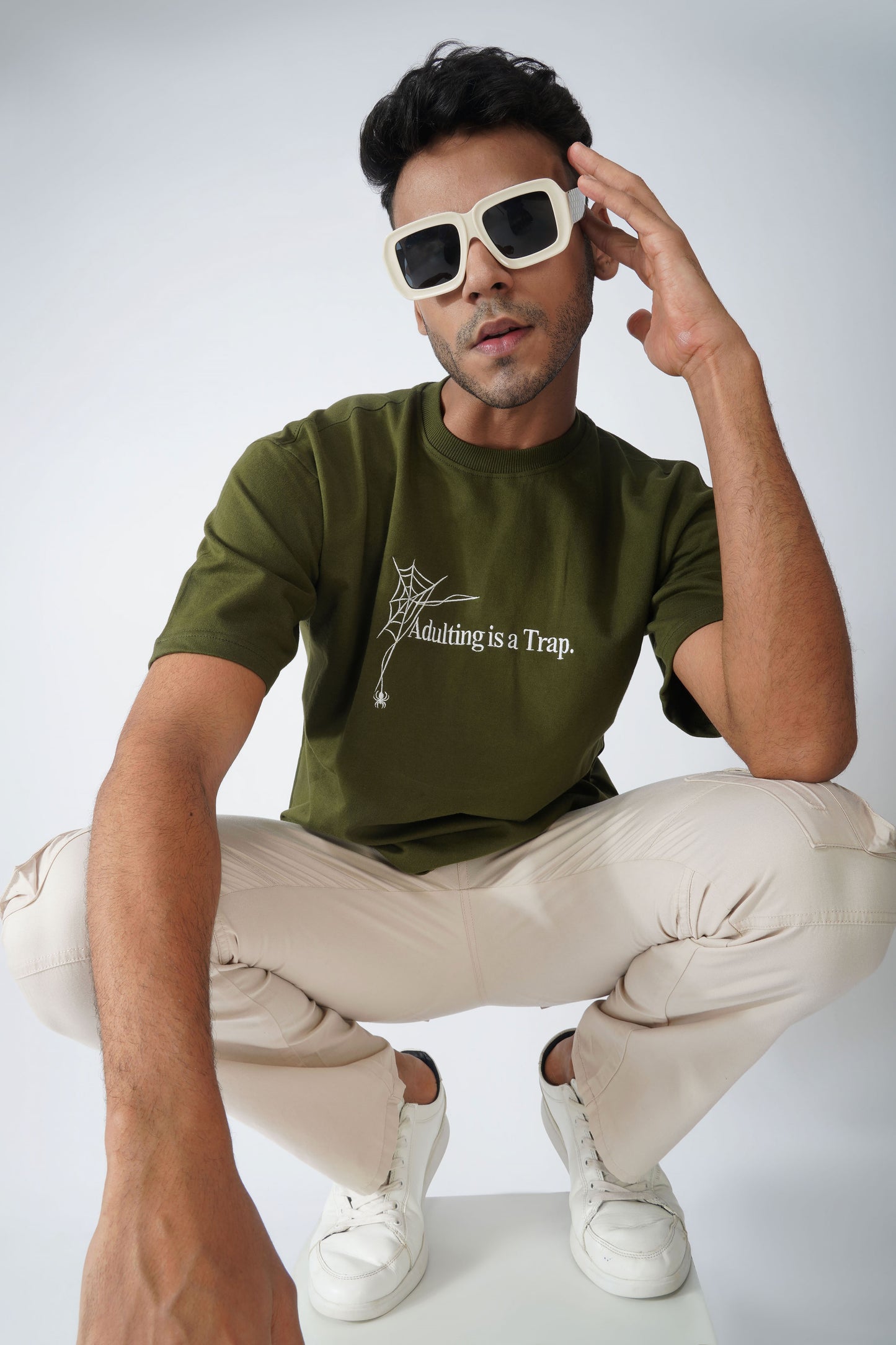 ADULTING IS A TRAP TEE (MEN)