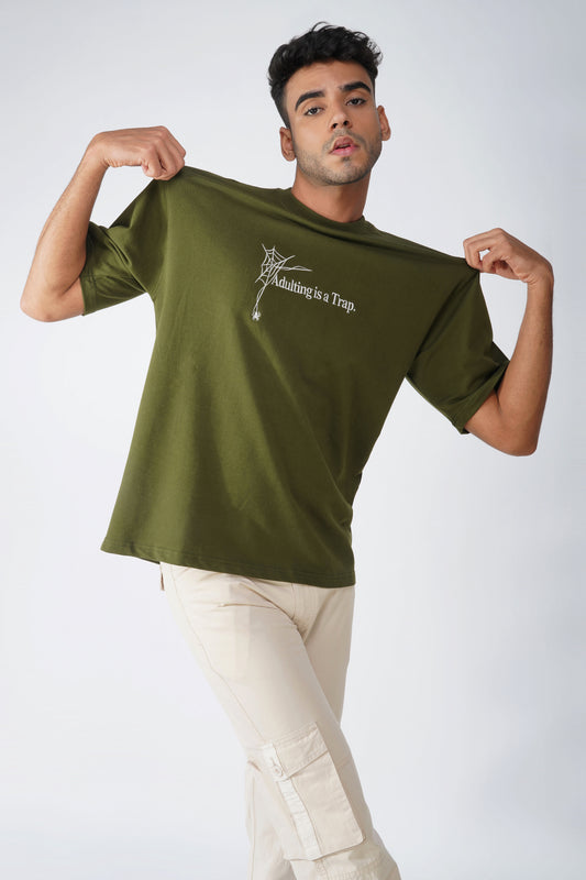 ADULTING IS A TRAP TEE (MEN)