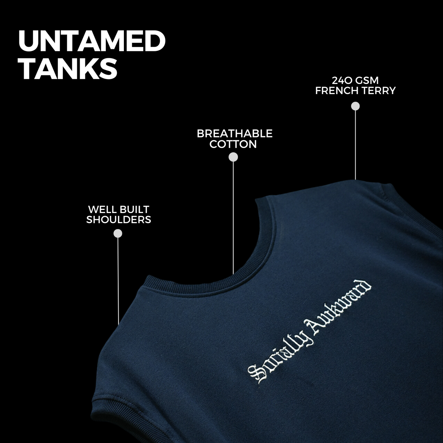 SOCIALLY AWKWARD TANK (WOMEN)