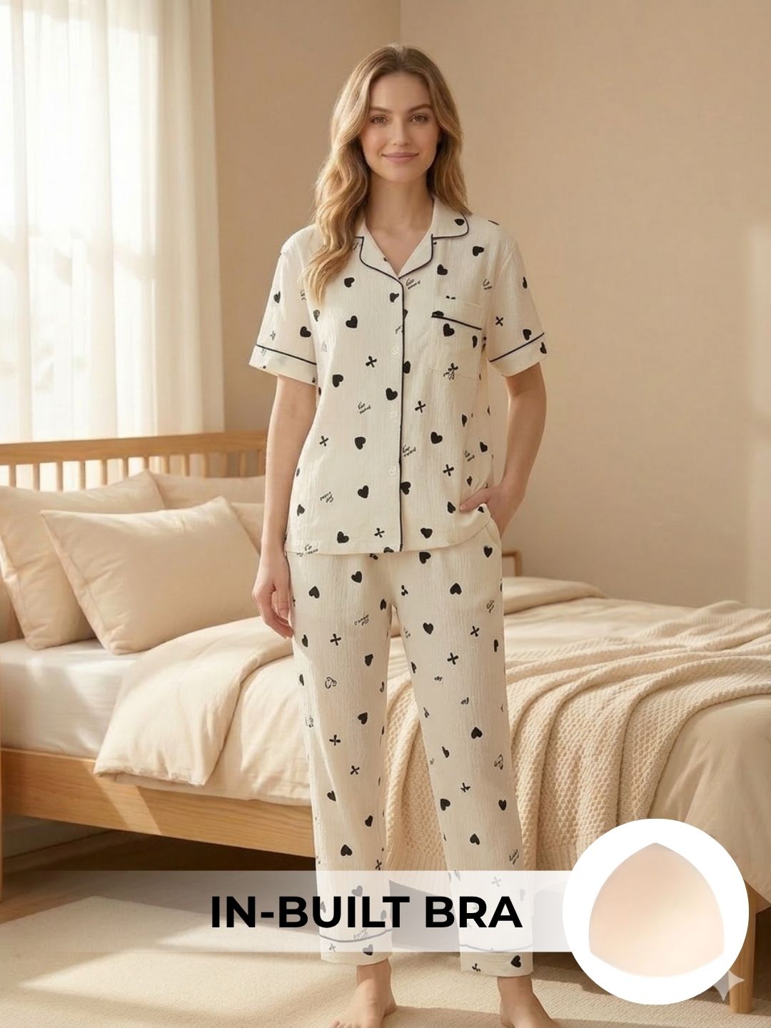 Tiny Love Padded Nightsuit (3PCS)