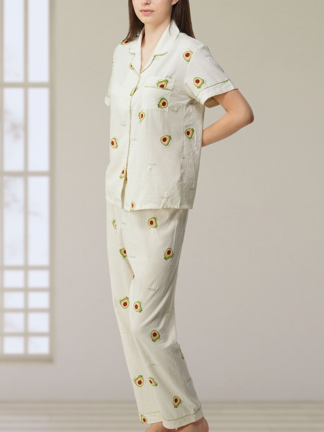 Off-White Avacado Nightsuit