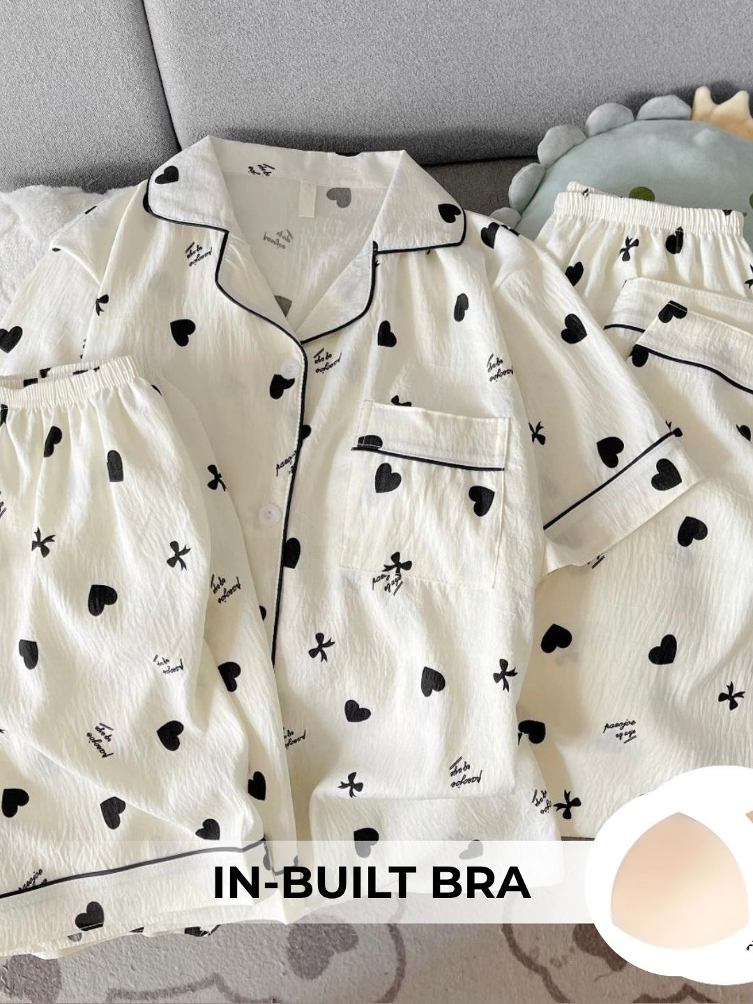 Tiny Love Padded Nightsuit (3PCS)