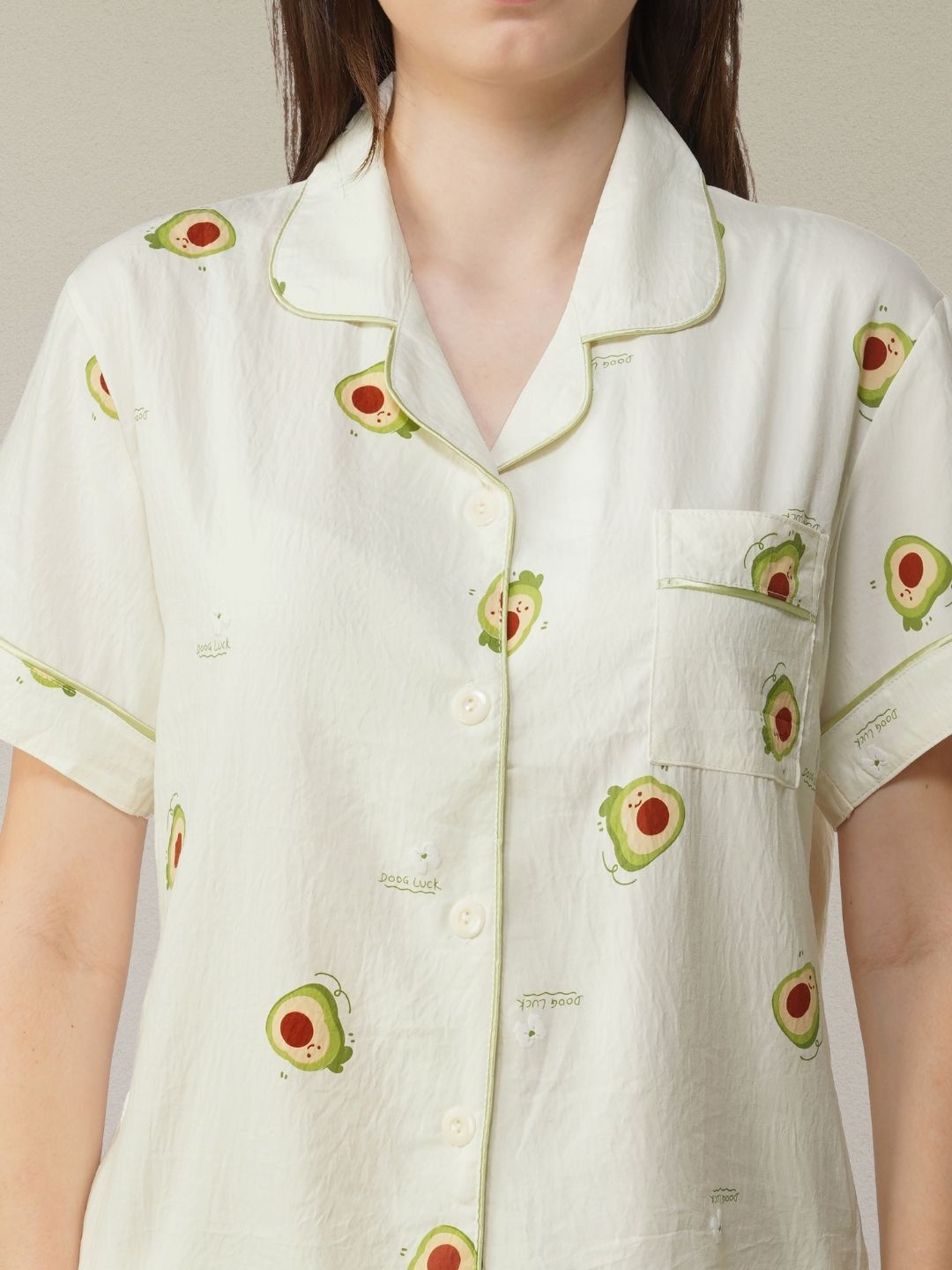 Off-White Avacado Nightsuit