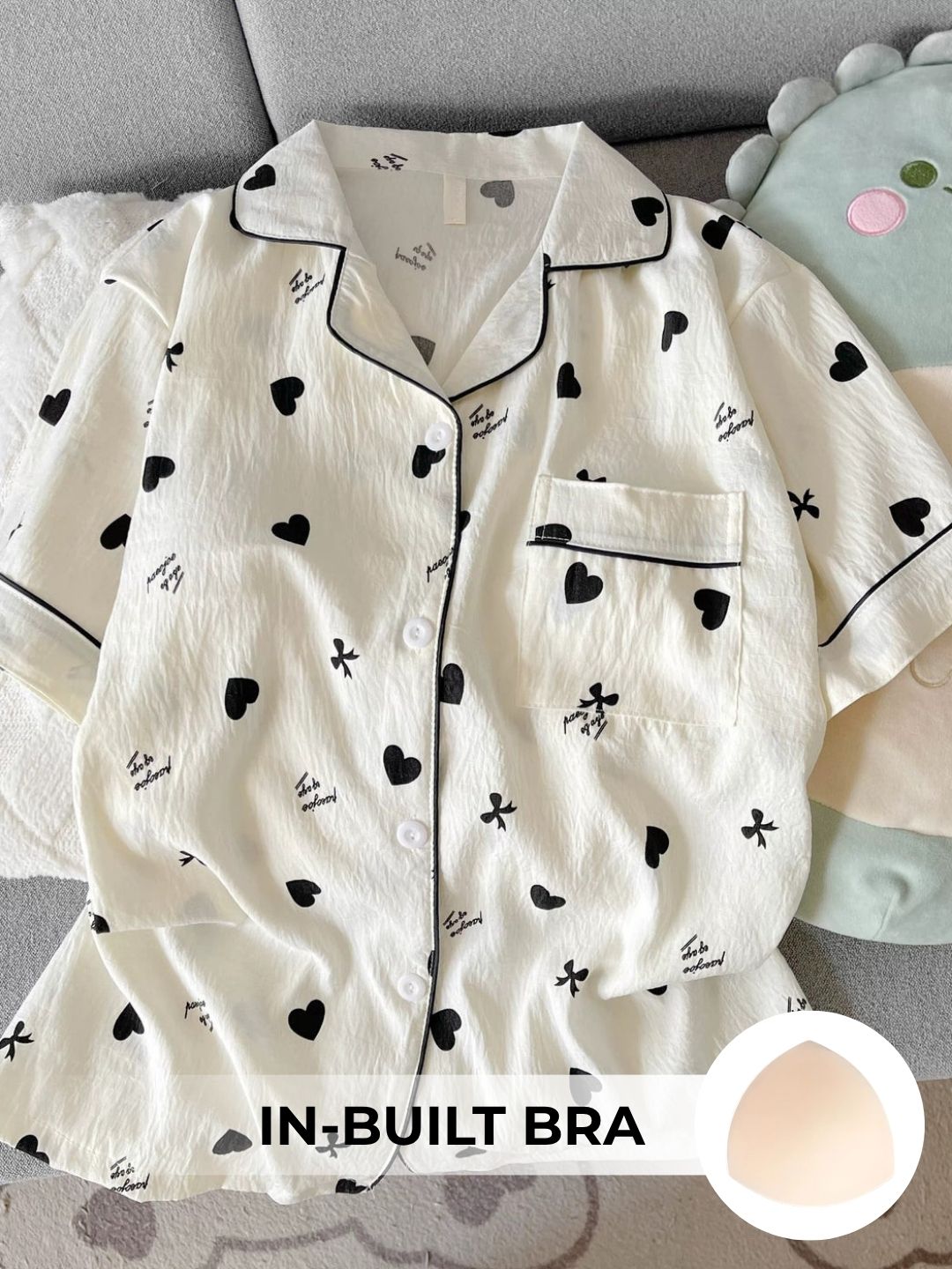 Tiny Love Padded Nightsuit (3PCS)