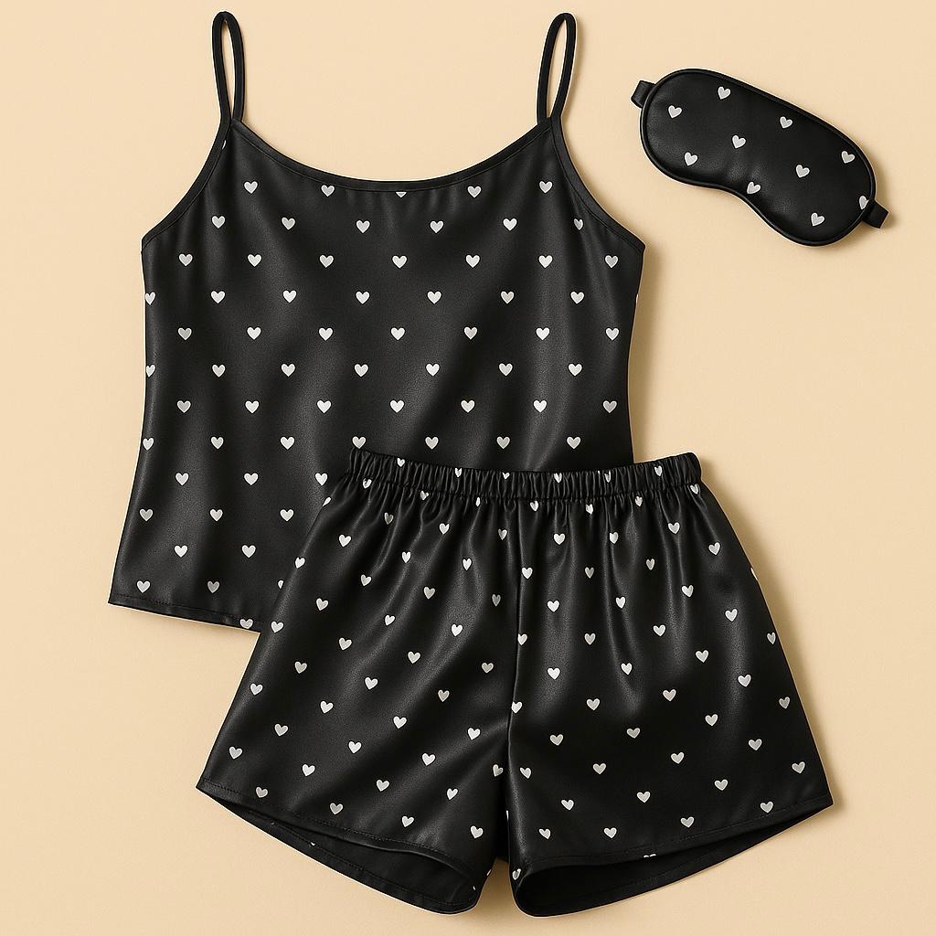 Black Heart Nightsuit