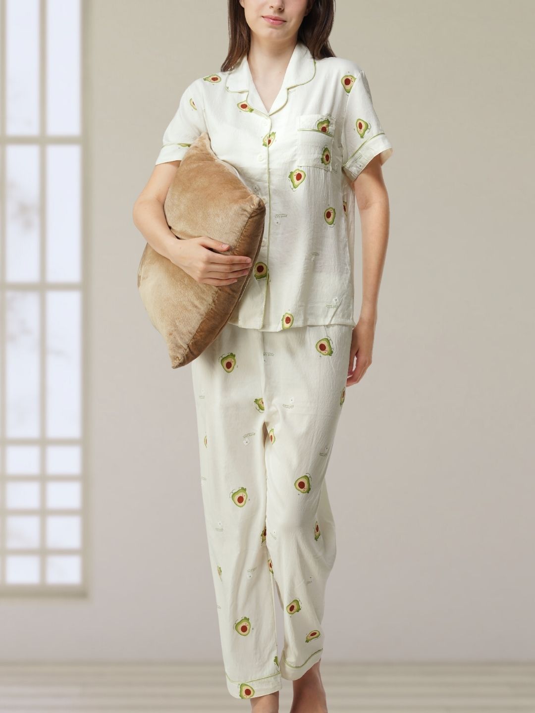 Off-White Avacado Nightsuit