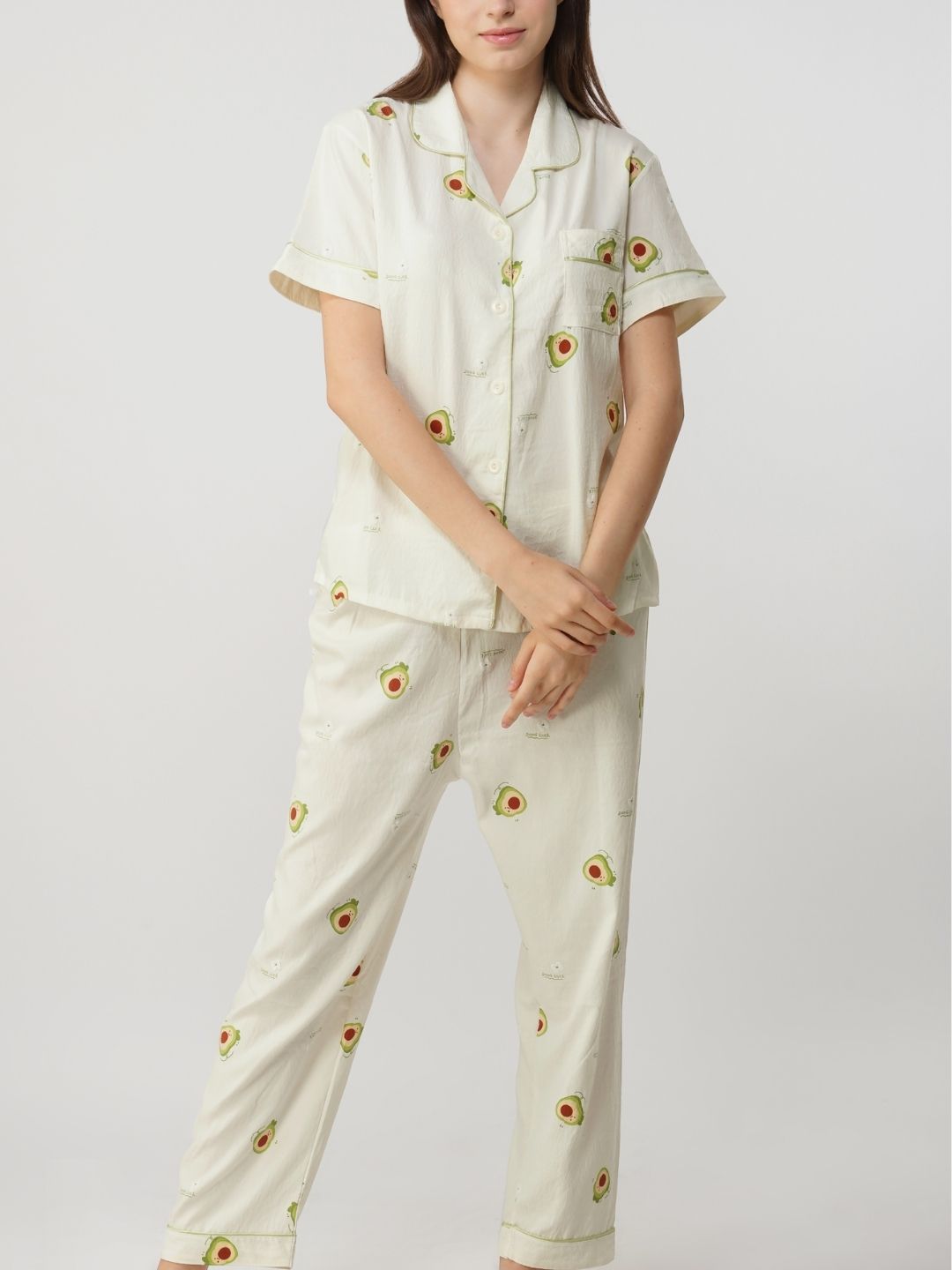 Off-White Avacado Nightsuit