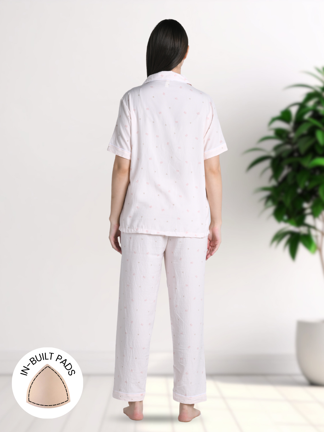 Teddy Charm Padded Nightsuit (3 Pc Set)