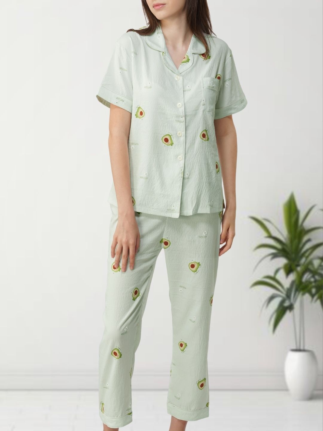 Green Avacado Nightsuit