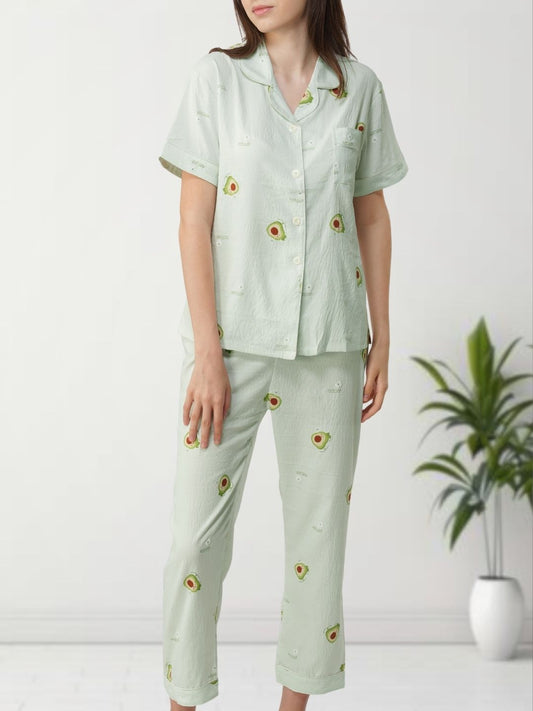 Green Avacado Nightsuit