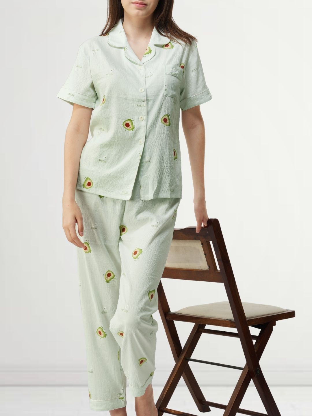 Green Avacado Nightsuit
