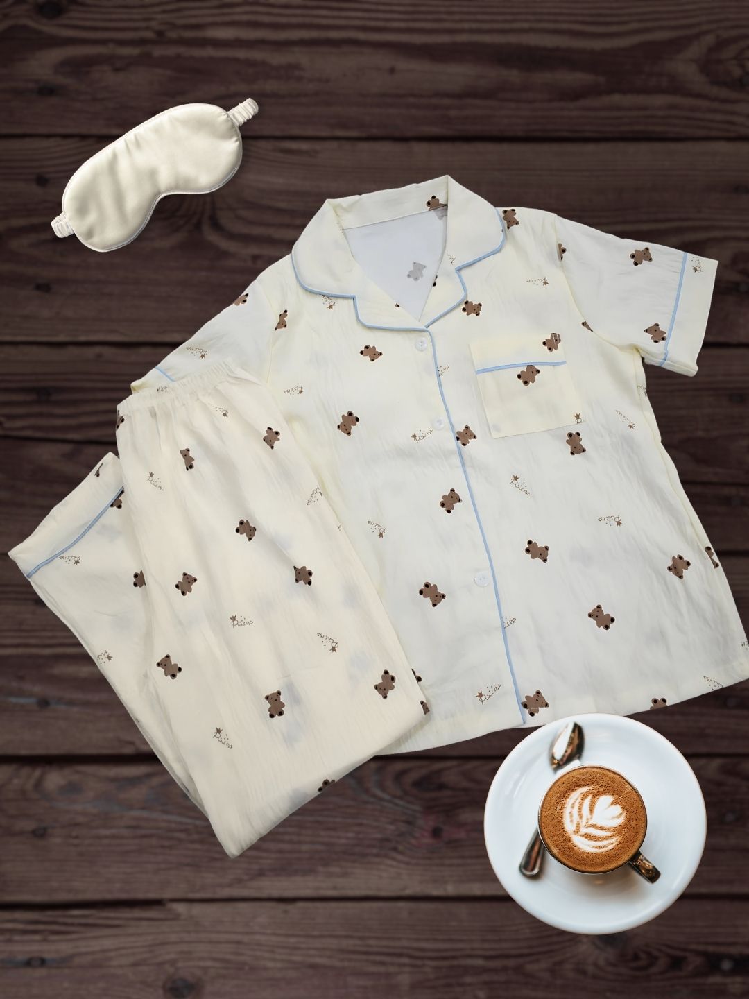 Giggles & Bears Padded Nightsuit Set (3PCS)