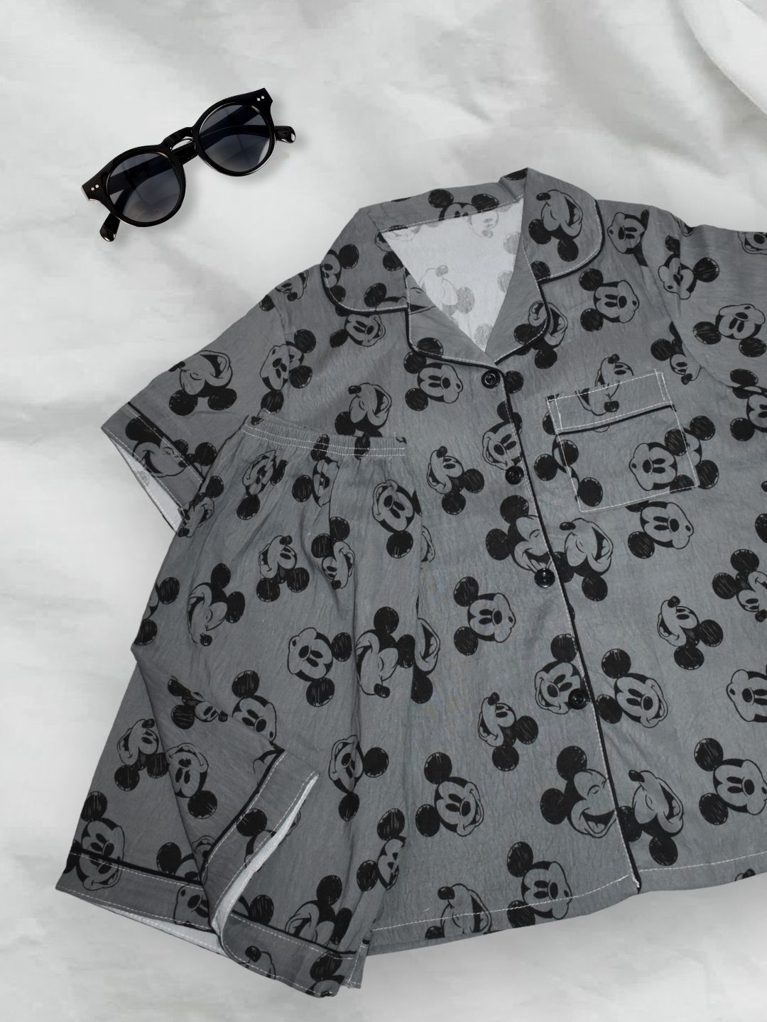 Mickey & Me Padded Nightsuit Set (3PCS)