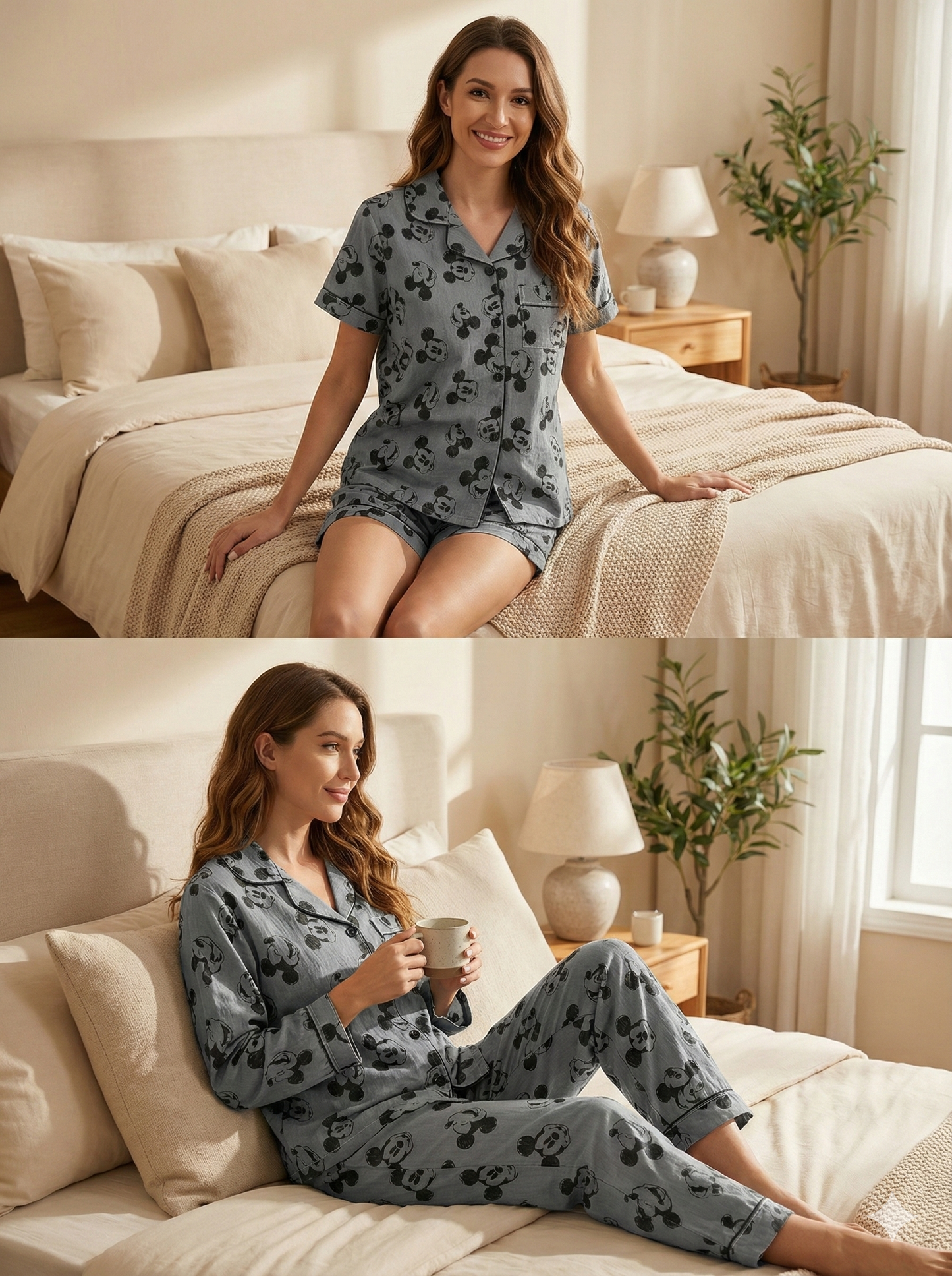 Mickey & Me Padded Nightsuit Set (3PCS)