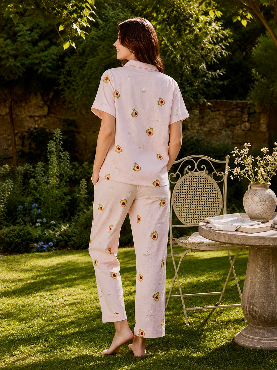 Pink Avacado Nightsuit