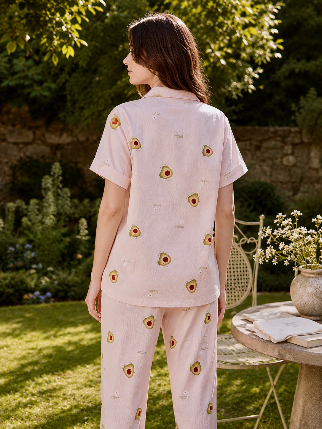 Pink Avacado Nightsuit